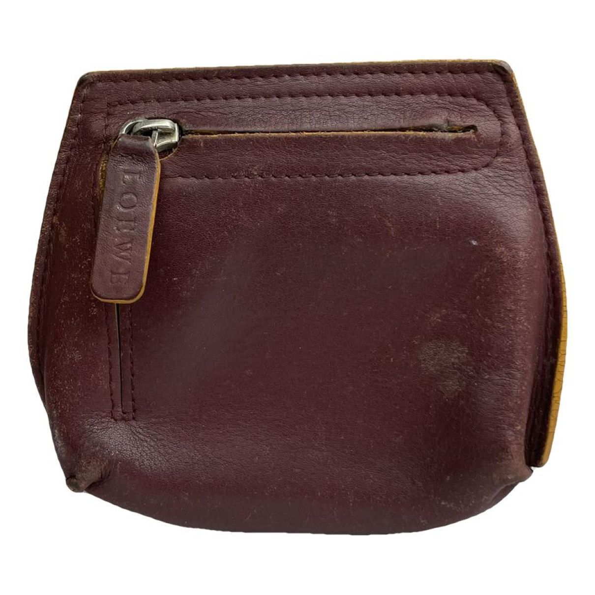 Loewe Purple Leather Purse Size ONE SIZE - 1 Thumbnail