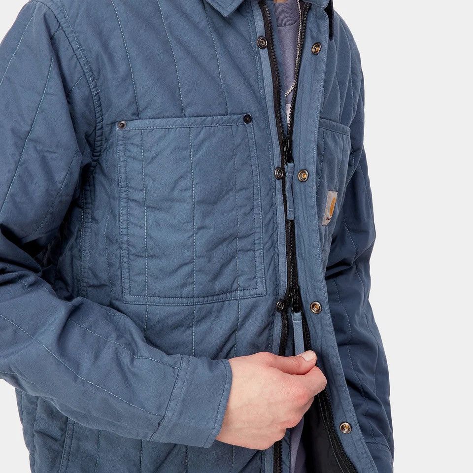 Carhartt Wip Carhartt WIP Skyler Shirt Jacket Storm Blue Garment Dyed Size US M / EU 48-50 / 2 - 4 Thumbnail