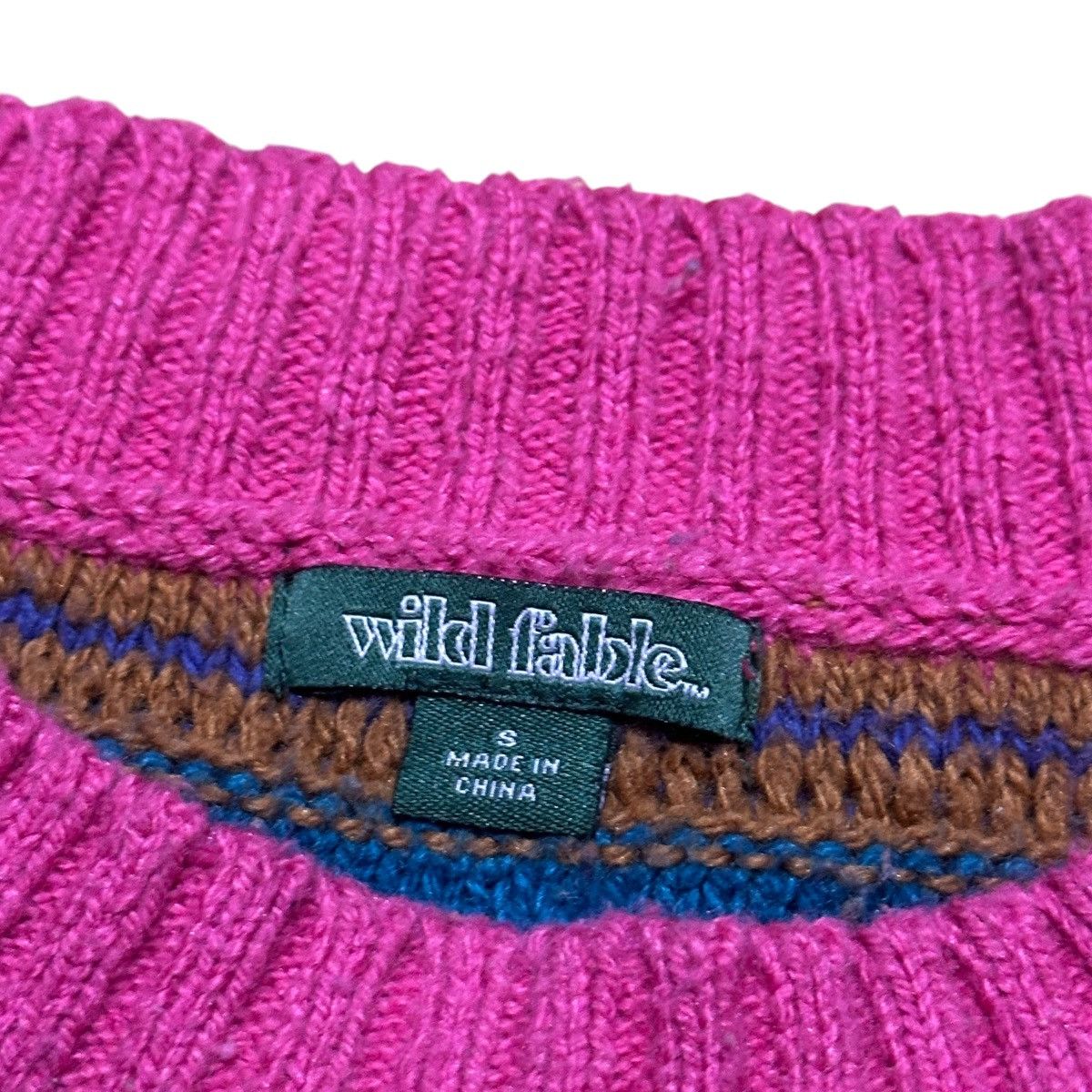 Other Women’s Y2K Wild Fable Cable Knit Sweater Size S / US 4 / IT 40 - 8 Thumbnail