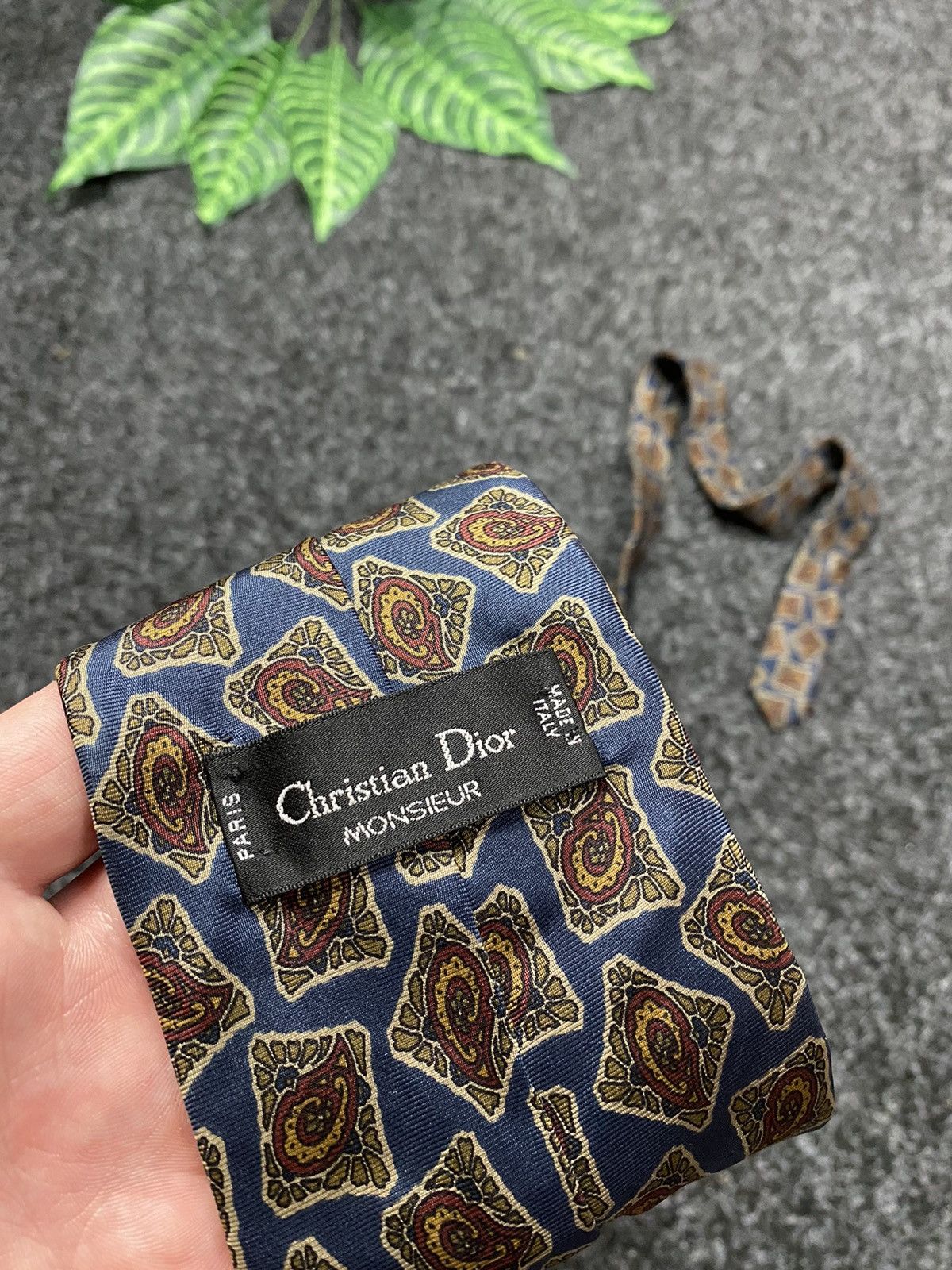 Dior Vintage Christian Dior MONSIEUR Made in Italy 🇮🇹 Size ONE SIZE - 7 Thumbnail