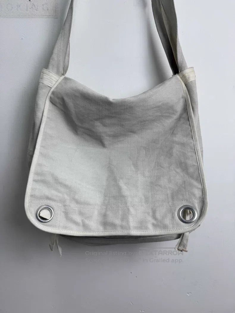 Dries Van Noten Dries Van Noten Waxed denim postman's bag Size ONE SIZE - 3 Thumbnail
