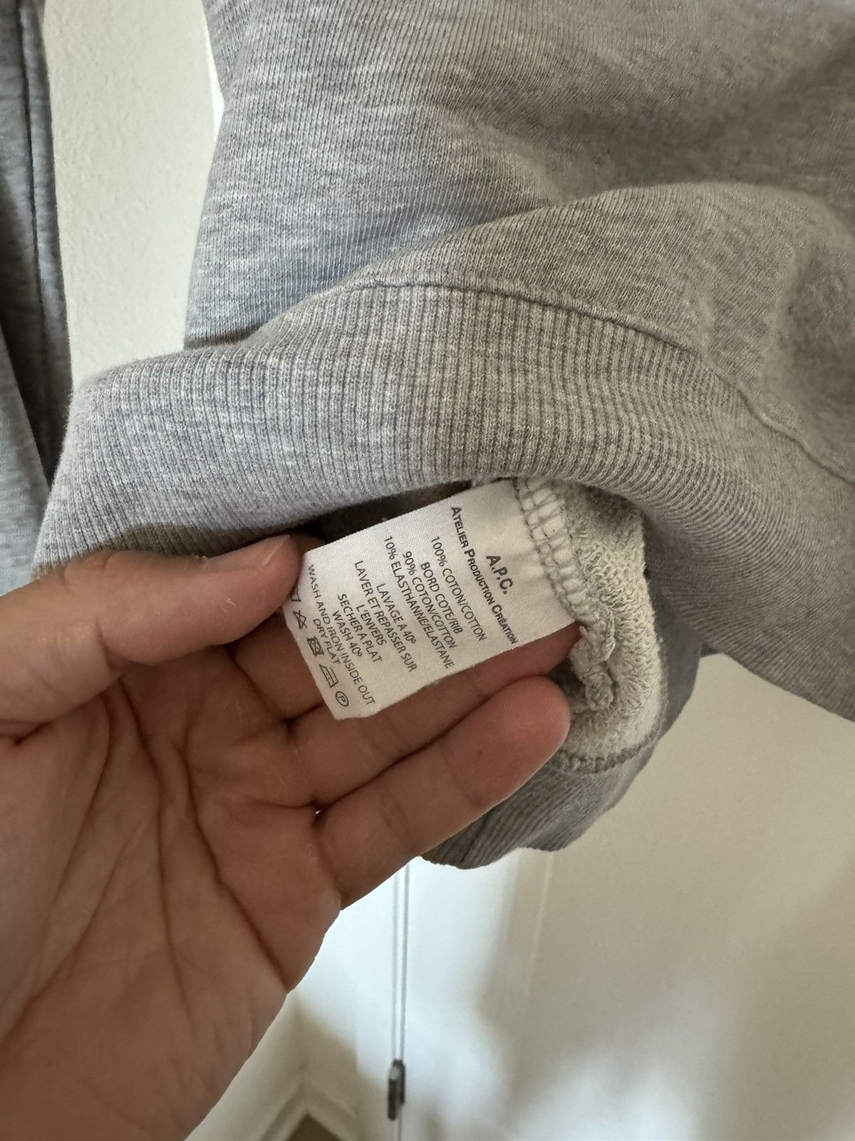 A.P.C. A.P.C. Grey hoodie Size US M / EU 48-50 / 2 - 6 Thumbnail