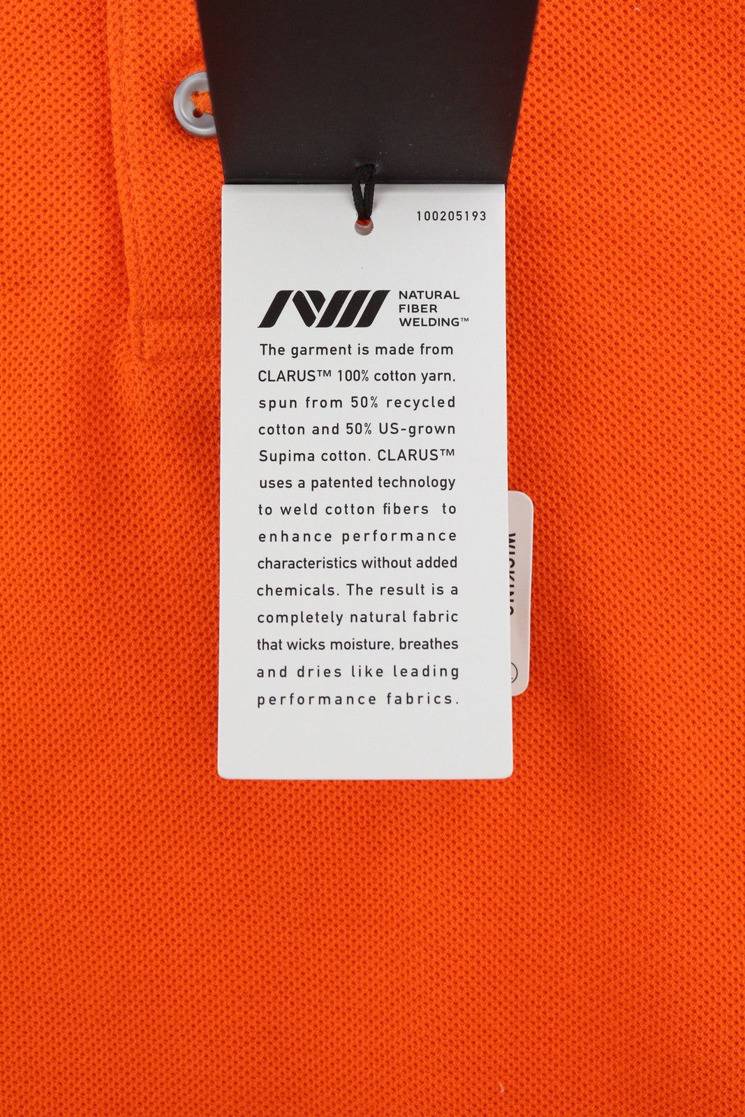 RLX Ralph Lauren S Orange Polo Wicking Tee 84518 Size US S / EU 44-46 / 1 - 5 Thumbnail