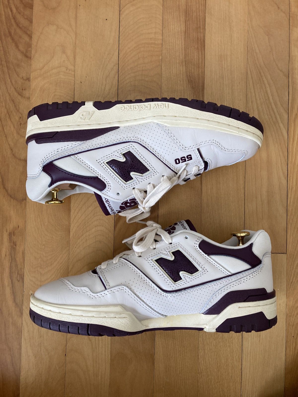 Aime Leon Dore × New Balance ALD 550 - Purple Size US 8 / EU 41 - 4 Thumbnail