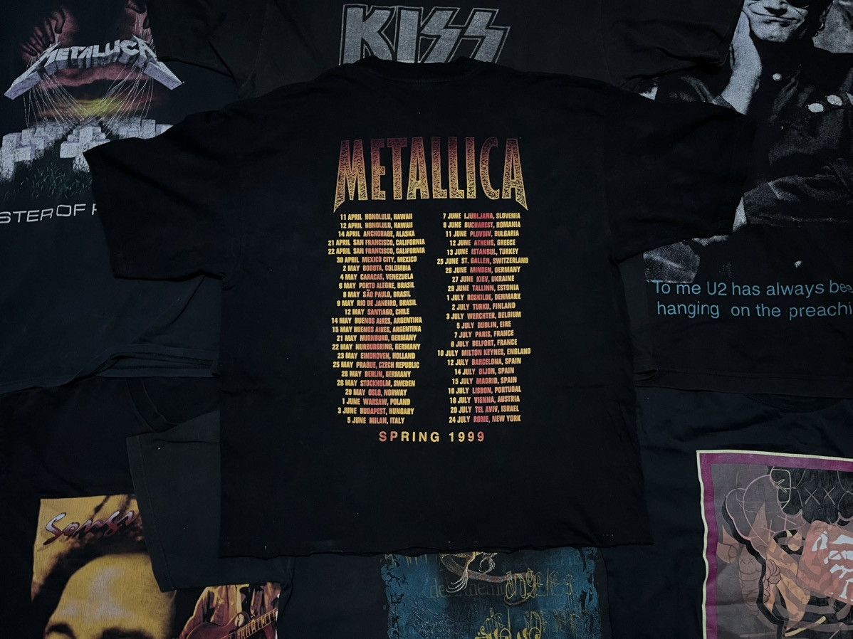 Metallica Vintage Metallica Summer Tour Tee Size US L / EU 52-54 / 3 - 4 Thumbnail