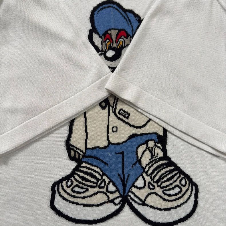 Louis Vuitton Louis Vuitton White Rap Wolf Pattern Short Sleeve 2503-Next Size US L / EU 52-54 / 3 - 4 Thumbnail