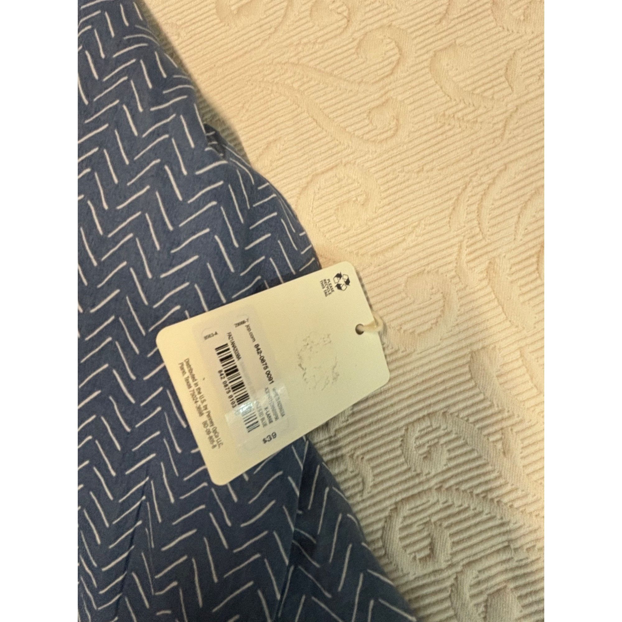 Other a.n.a. women’s Button Down Plead Scoop Neckline Printed Wove Size XL / US 12-14 / IT 48-50 - 7 Thumbnail
