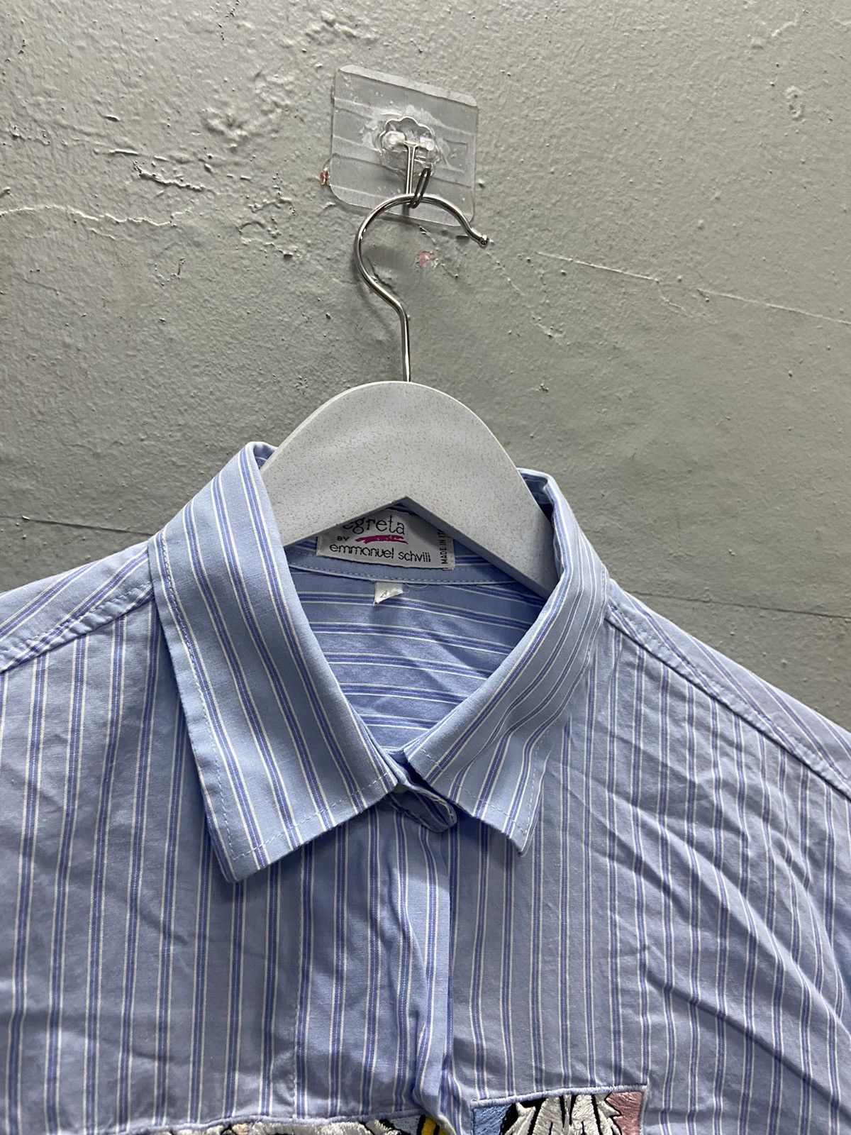 Vintage SEGRETA BY EMMANUEL SCHIVILI DONALD DUCK BUTTON UP SHIRT Size US XS / EU 42 / 0 - 4 Thumbnail