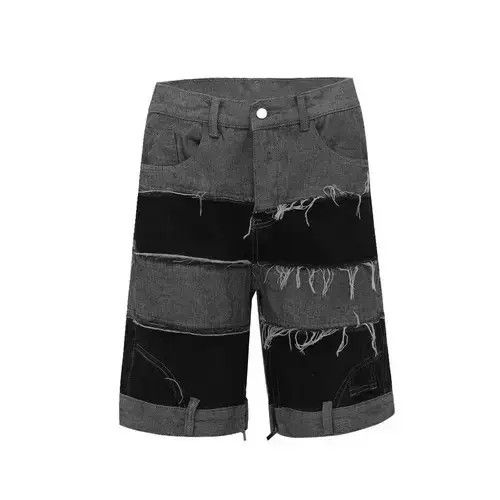 Vintage patchwork fade shorts Size US 34 / EU 50 - 1 Thumbnail