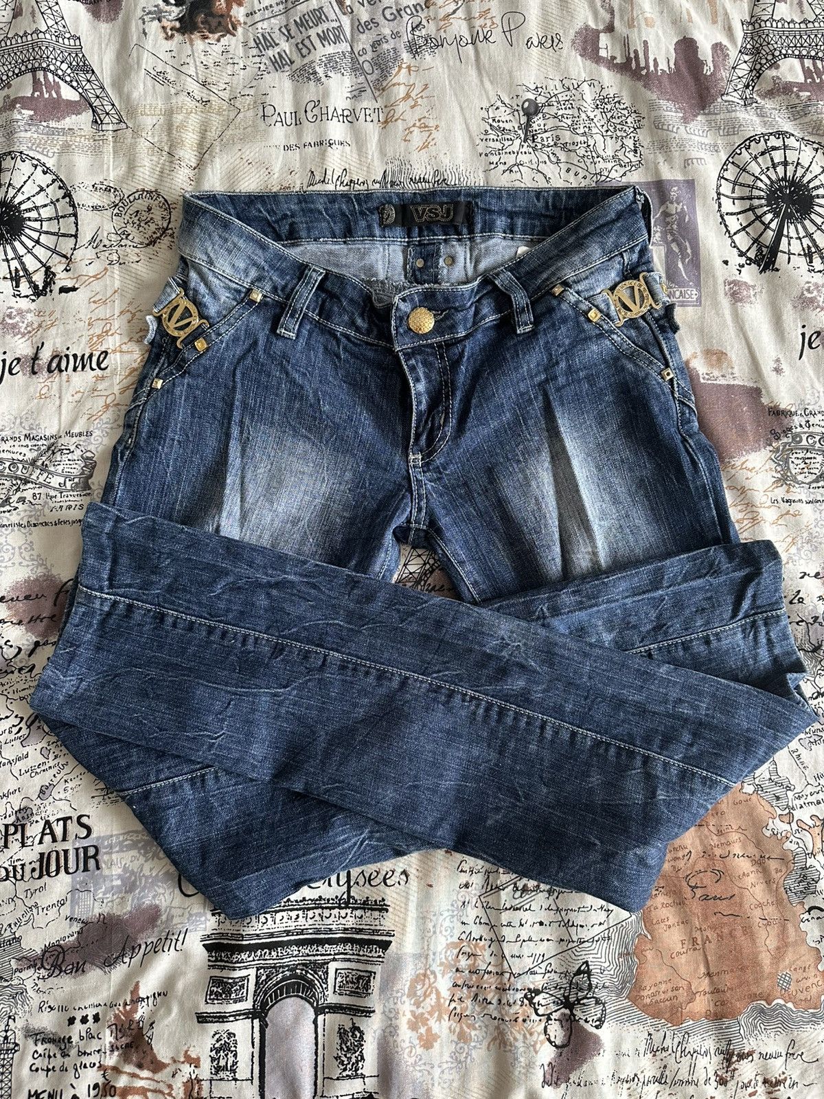 Versace × Vintage Versace Jeans Vintage Size 27" / US 4 / IT 40 - 9 Thumbnail