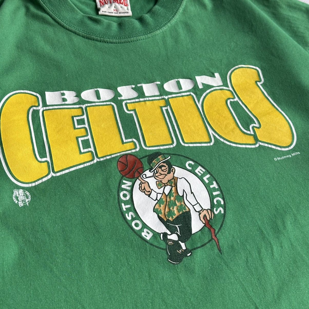 Nutmeg Vintage Nutmeg Boston Celtics NBA Tee Size US XL / EU 56 / 4 - 3 Thumbnail