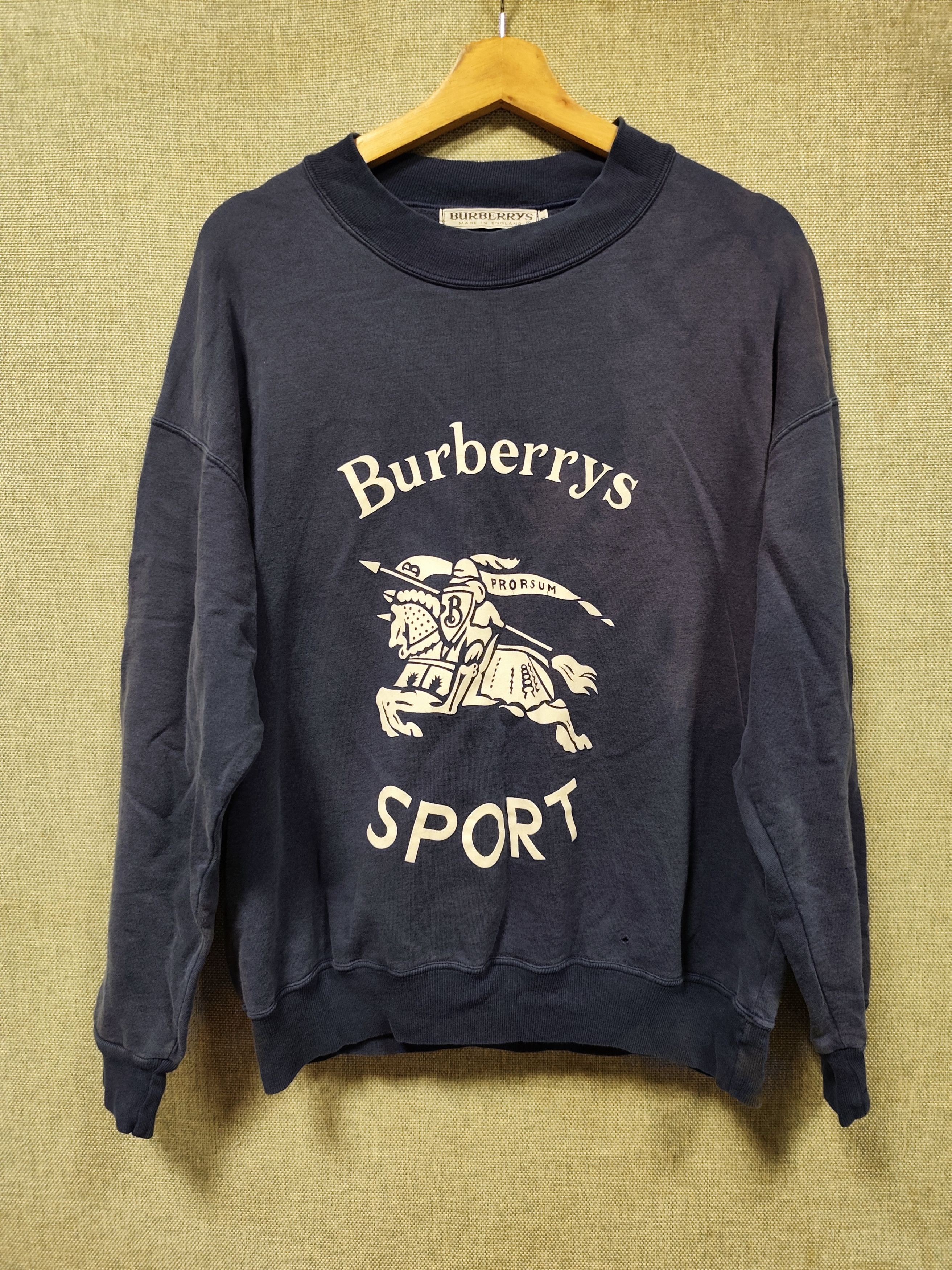 Sport Tshirt Burberry Sport Shirt Burberry Sport Men's Blue Long
