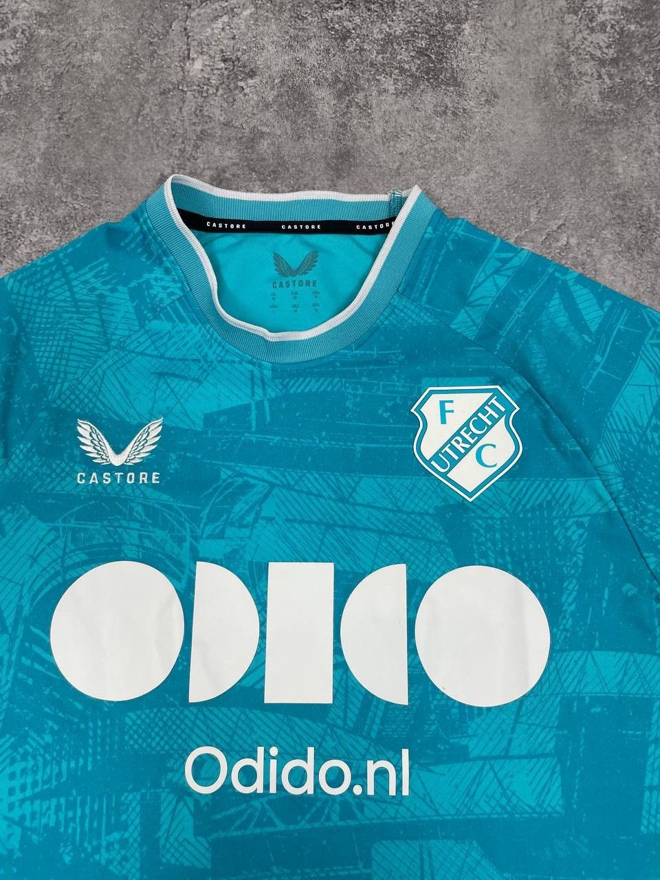Castore Castore FC Utrecht Third Football Shirt 2023-24 Teal Blue Size US M / EU 48-50 / 2 - 2 Thumbnail