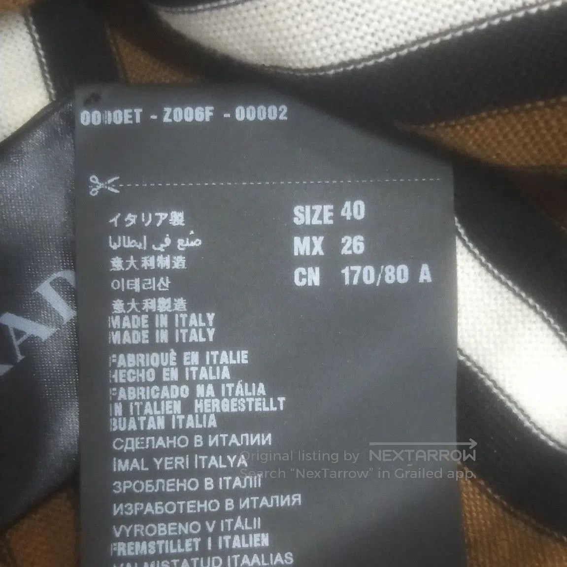 Prada Prada Striped V. Size M / US 6-8 / IT 42-44 - 8 Thumbnail