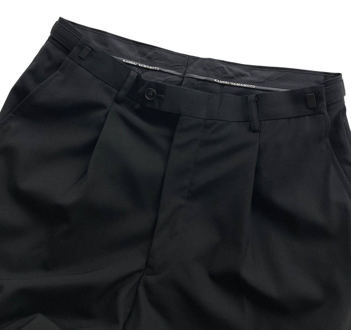 Kansai Yamamoto Kansai Yamamoto Side Waist Adjusters Trousers Pants Size US 32 / EU 48 - 4 Thumbnail