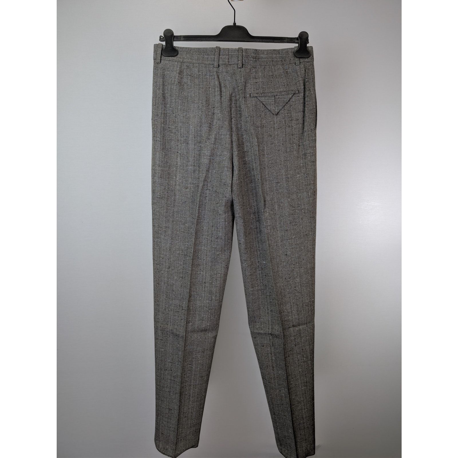 Bottega Veneta o1rshd1 Knotted Melange Viscose Silk Trousers in Multicolor Size US 36 / EU 52 - 11 Thumbnail