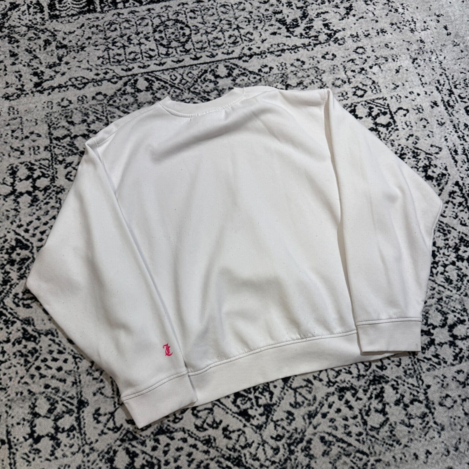 Juicy Couture × Vintage Juice Couture Unisex White Cotton Crewneck Size XXXL Y2K 90S Size US XXL / EU 58 / 5 - 12 Thumbnail