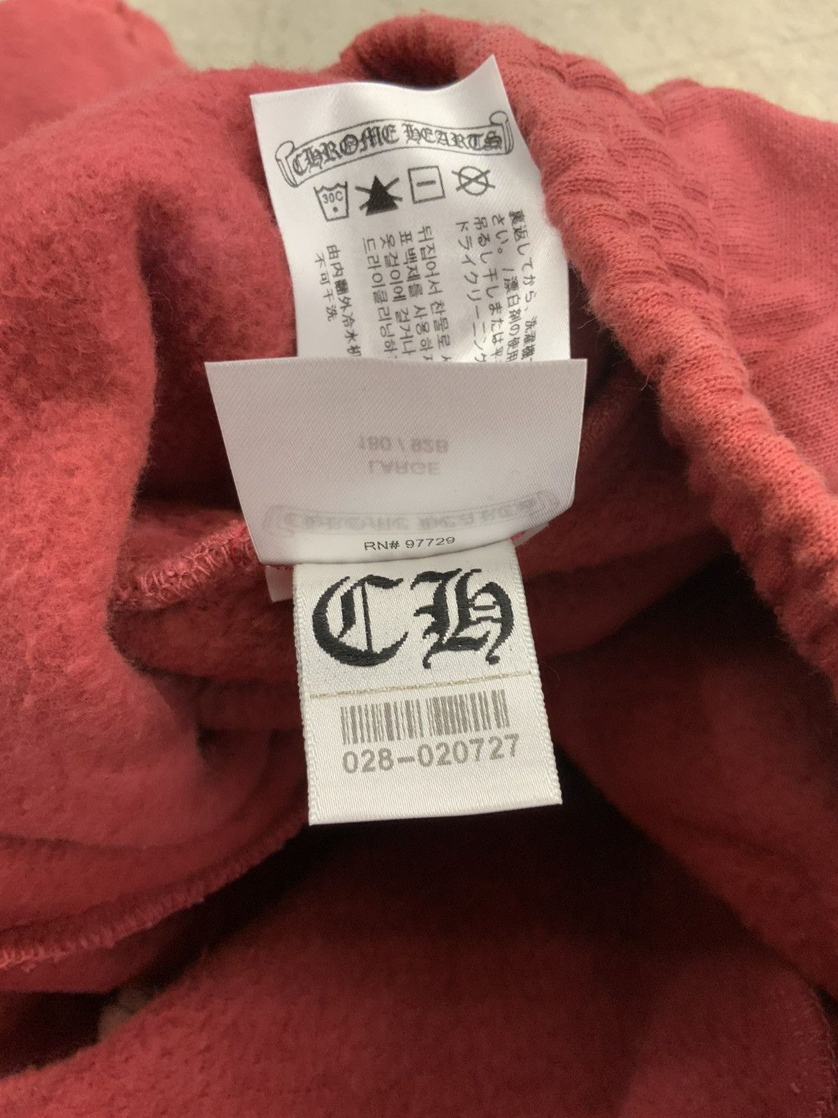 Chrome Hearts CHROME HEARTS CLB CERTIFIED ICE MAN HOODIE PANTS SWEAT SET Size US L / EU 52-54 / 3 - 16 Thumbnail