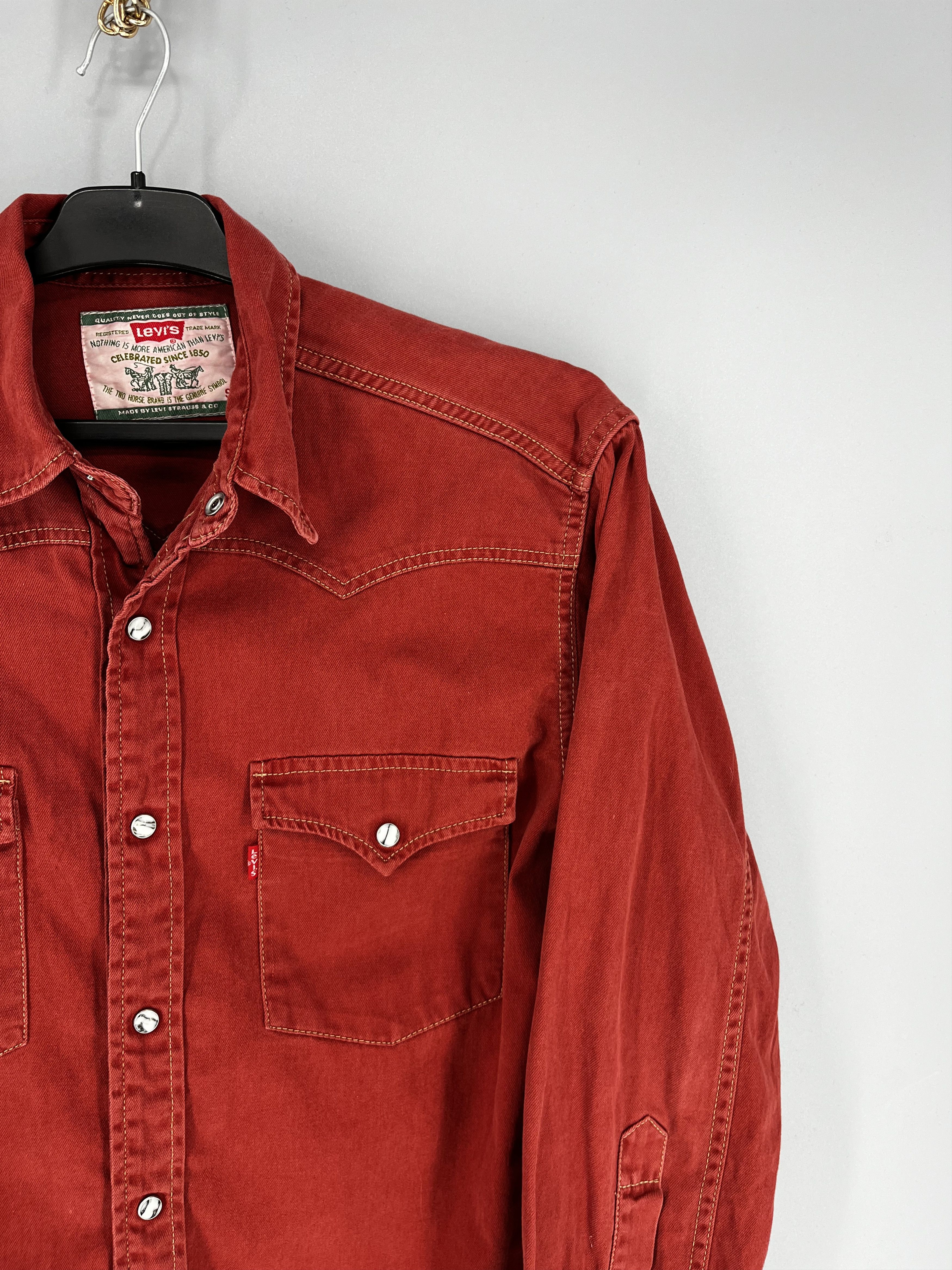 Levi's Vintage 90s Levi’sLevi’s White Red Jacket Size US S / EU 44-46 / 1 - 8 Thumbnail