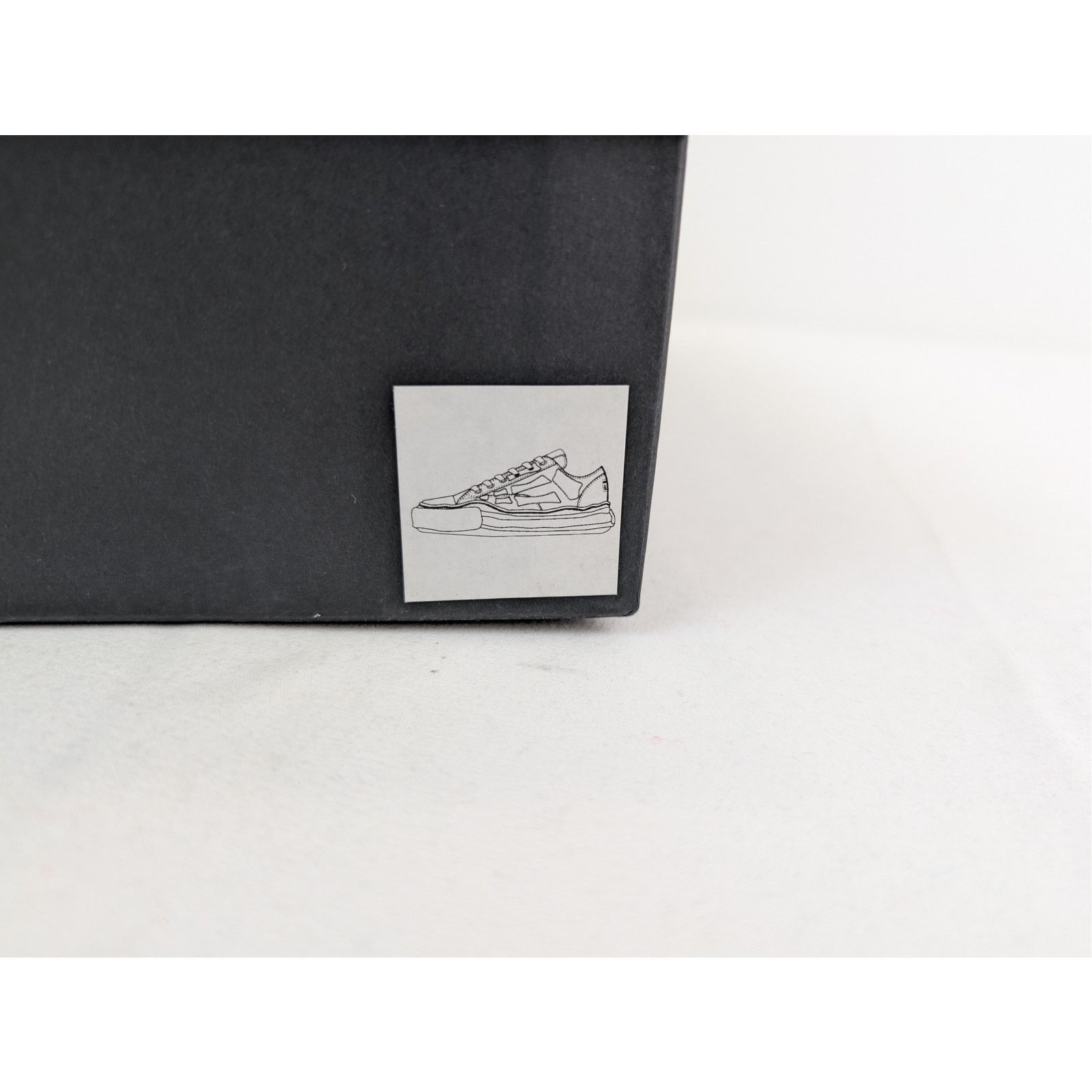 Amiri o1rshd1 Maison Mihara Yasuhiro Low-Top Sneakers in Black Size US 11 / EU 44 - 23 Thumbnail