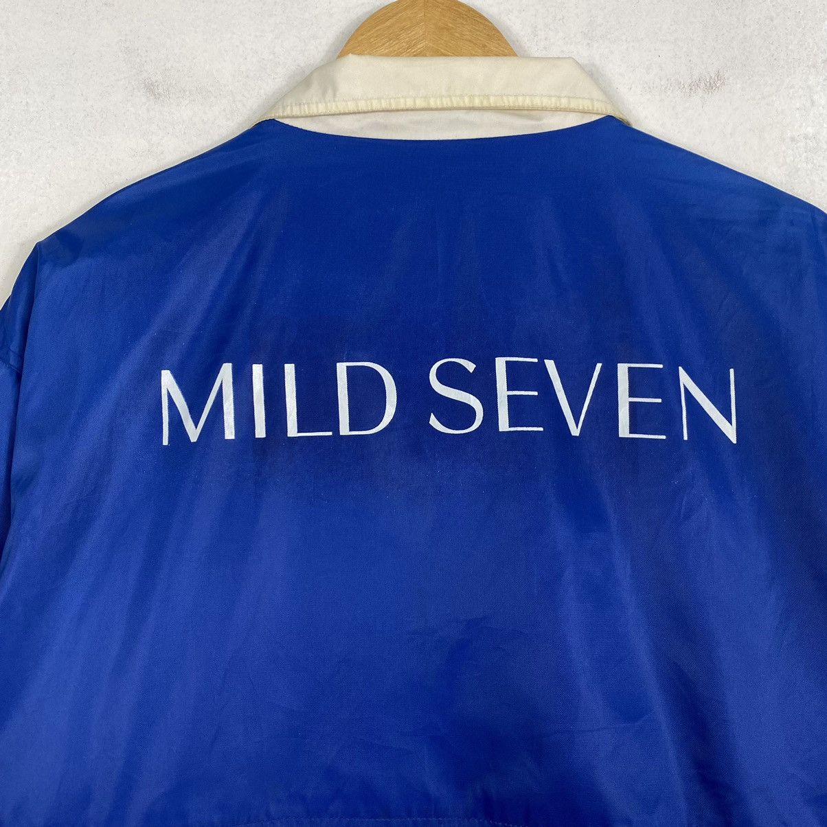 Japanese Brand × Vintage Mild Seven Vintage light zipper jacket Size US L / EU 52-54 / 3 - 10 Thumbnail