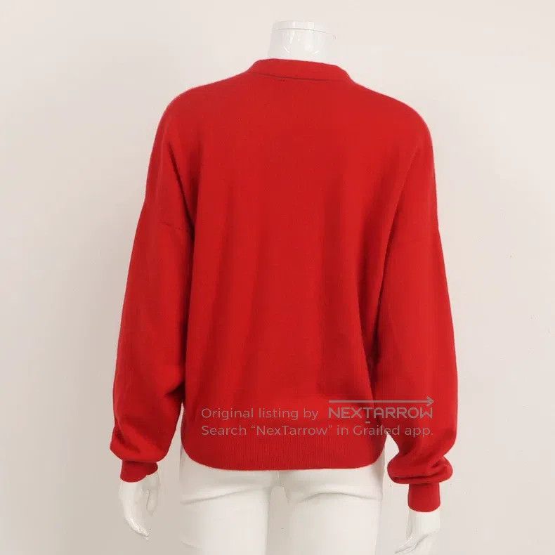 Brunello Cucinelli Brunello Cucinelli Cashmere solid-colored V-neck knitwear Size L / US 10 / IT 46 - 2 Thumbnail