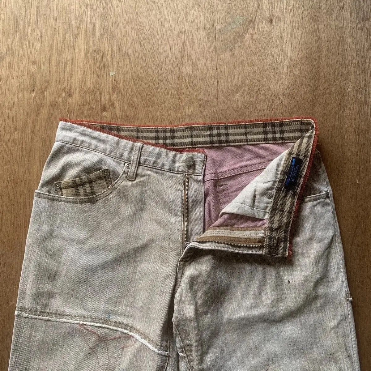 Burberry RUSTY DIRTY ‼️ BURBERRY x BLUE LABEL JEANS DESIGNERS PANTS Size US 32 / EU 48 - 9 Thumbnail