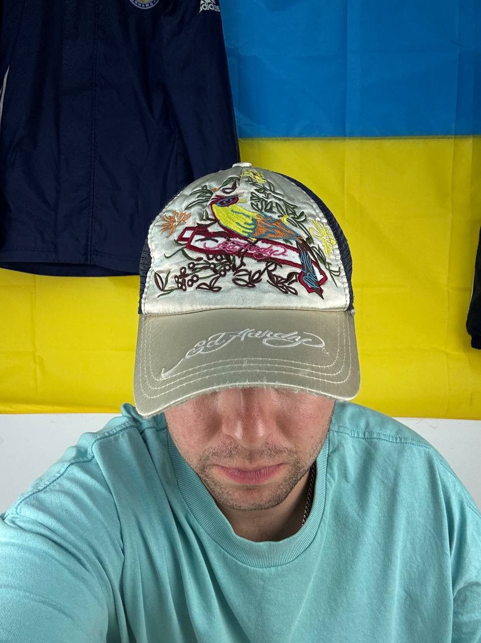 Ed Hardy Ed Hardy Cap Big Logo Size ONE SIZE - 1 Thumbnail