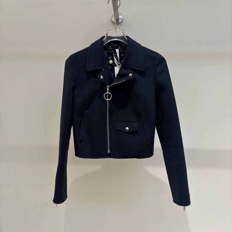 Louis Vuitton Louis Vuitton Dark blue inside logo presbyopic full print Size XS / US 0-2 / IT 36-38 - 1 Thumbnail