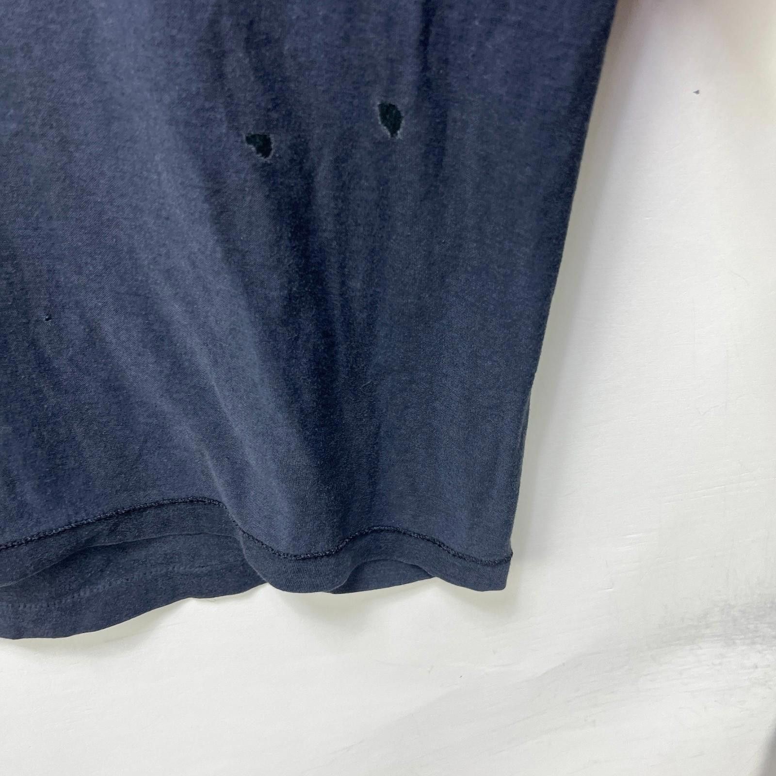 Hanes Vintage 80s Faded Blank Black Hanes Shirt Large Inside Out Size US L / EU 52-54 / 3 - 5 Thumbnail