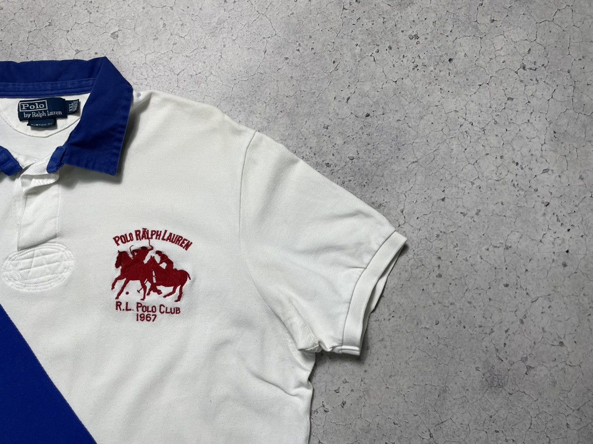 Polo Ralph Lauren Vintage PRL Polo Shirt Polo Ralph Lauren Big Pony #2 Y2K Size US XXL / EU 58 / 5 - 3 Thumbnail