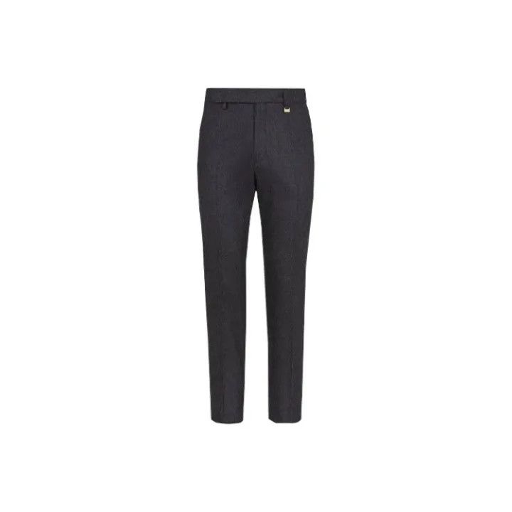 Fendi Fendi High-Waist Straight Casual Trousers for Men 0079 Size US 44 / EU 60 - 1 Thumbnail