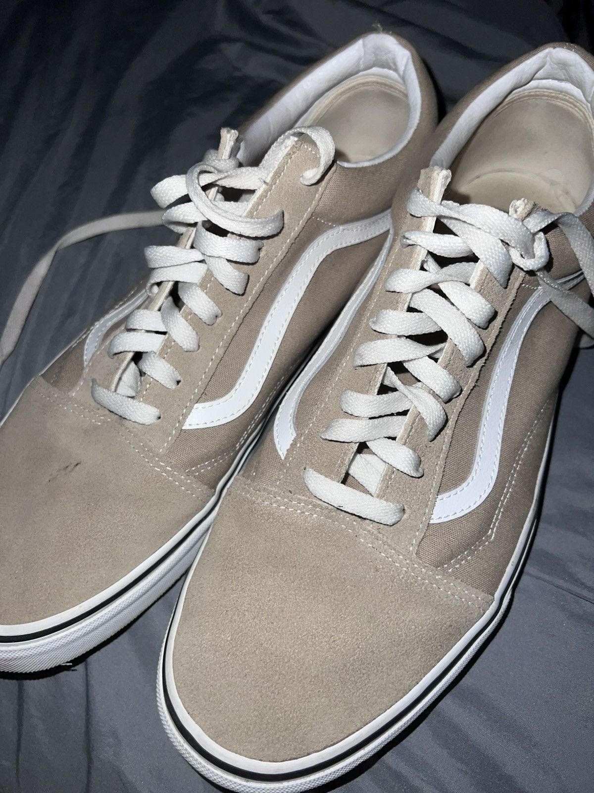 Vans Vans Old Skool Suede– Beige / Tan Men’s Size 13 Size US 13 / EU 46 - 1 Thumbnail