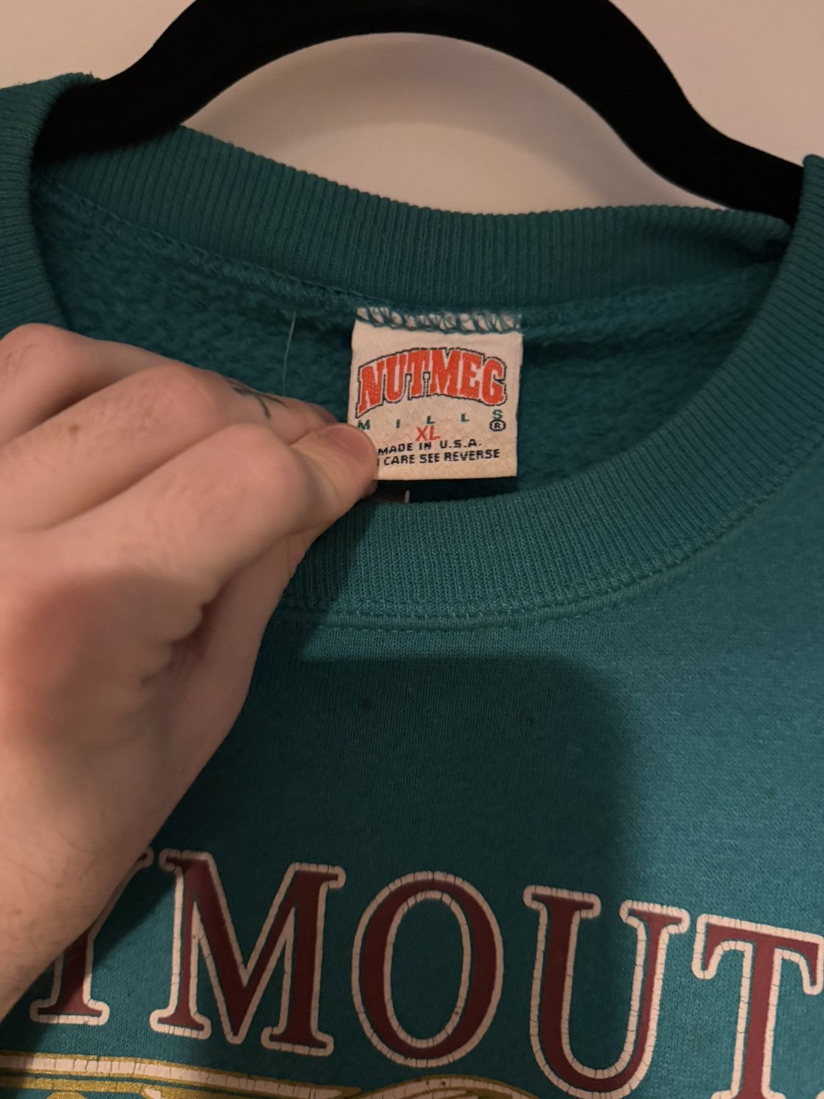 Vintage Vintage Plymouth Massachusetts Light House Crewneck Size US XL / EU 56 / 4 - 4 Thumbnail