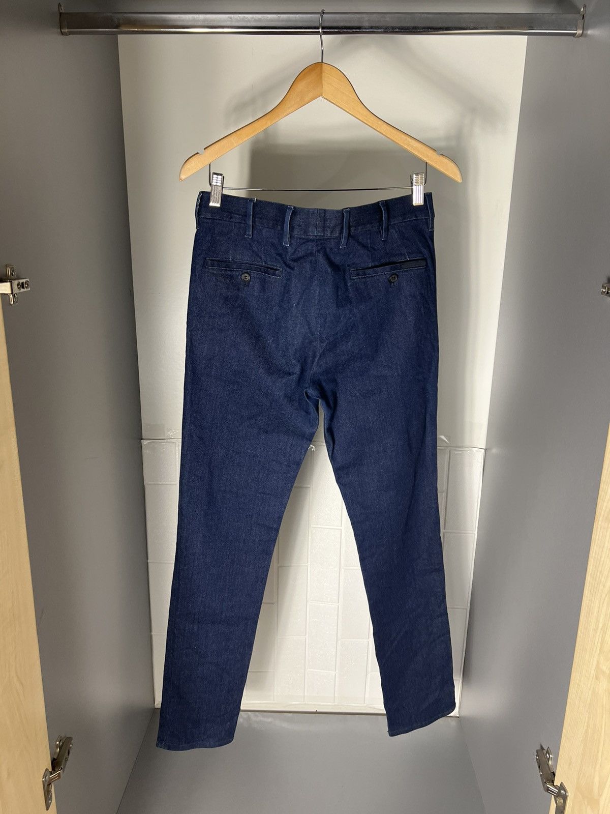 Prada × Vintage VERY RARE PRADA BLACK LABEL DENIM JEANS DESIGNER PANTS DELUX Size US 32 / EU 48 - 15 Thumbnail