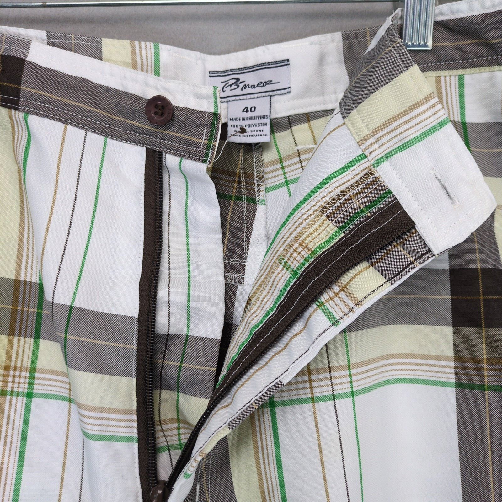 Other PJ Mark Traditions Men's 40 Hybrid Plaid Board Shorts Baggy Size US 40 / EU 56 - 3 Thumbnail