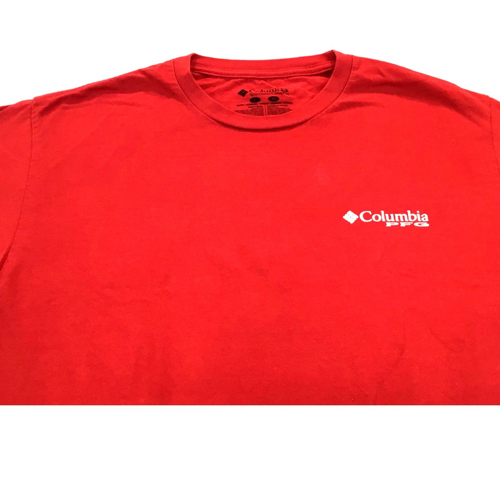 Columbia Columbia PFG Performance Fishing Gear Red T-Shirt Large Size US L / EU 52-54 / 3 - 2 Thumbnail