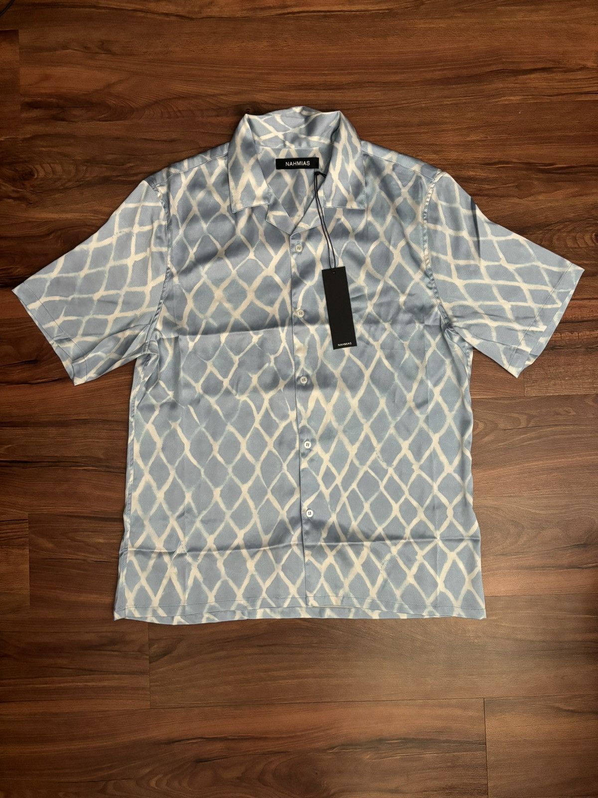 Nahmias Nahmias Swish Silk Shirt and Shorts Set Size US M / EU 48-50 / 2 - 2 Thumbnail