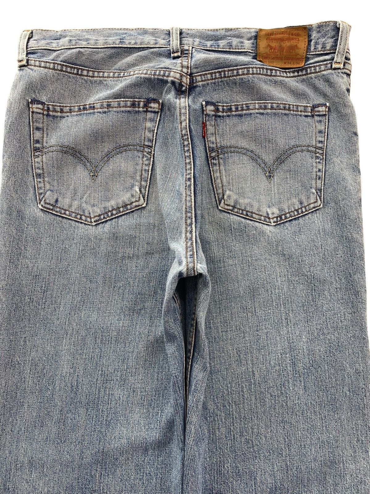 Levi's Levi’s Light Wash Straight Leg Style Jeans Size US 33 - 4 Thumbnail