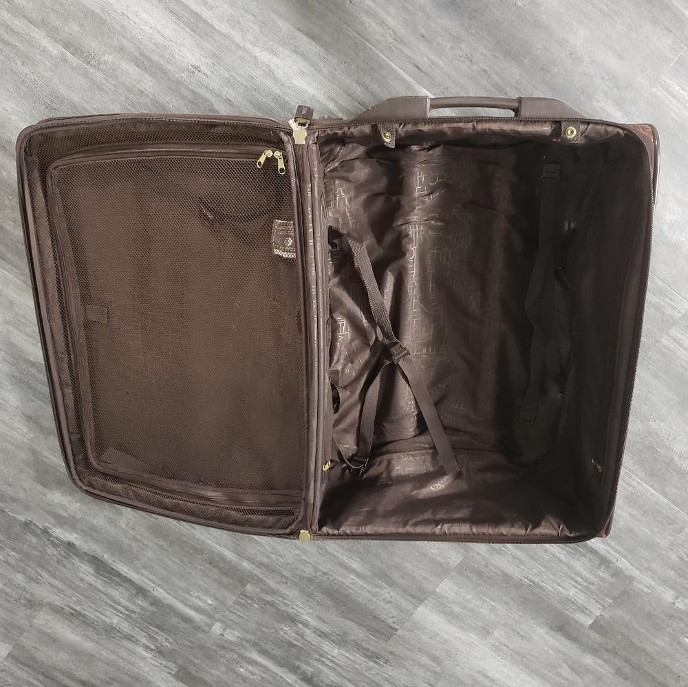 Diane von Furstenberg Chocolate | DVF | Signature Logo M Luggage Size ONE SIZE - 5 Thumbnail