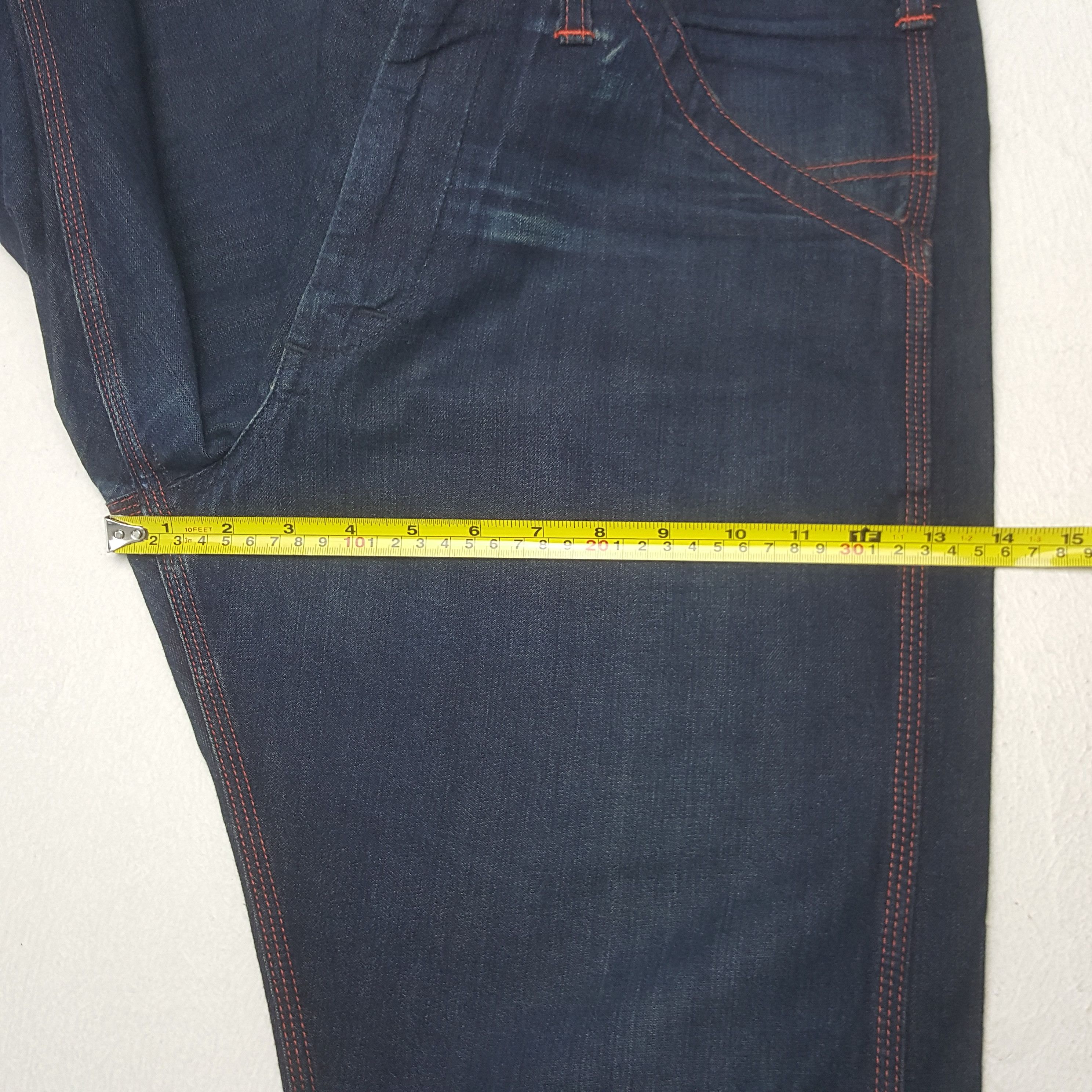 Lee Vintage Lee Japanese Style Denim Jeans RR28 Size US 35 - 11 Thumbnail