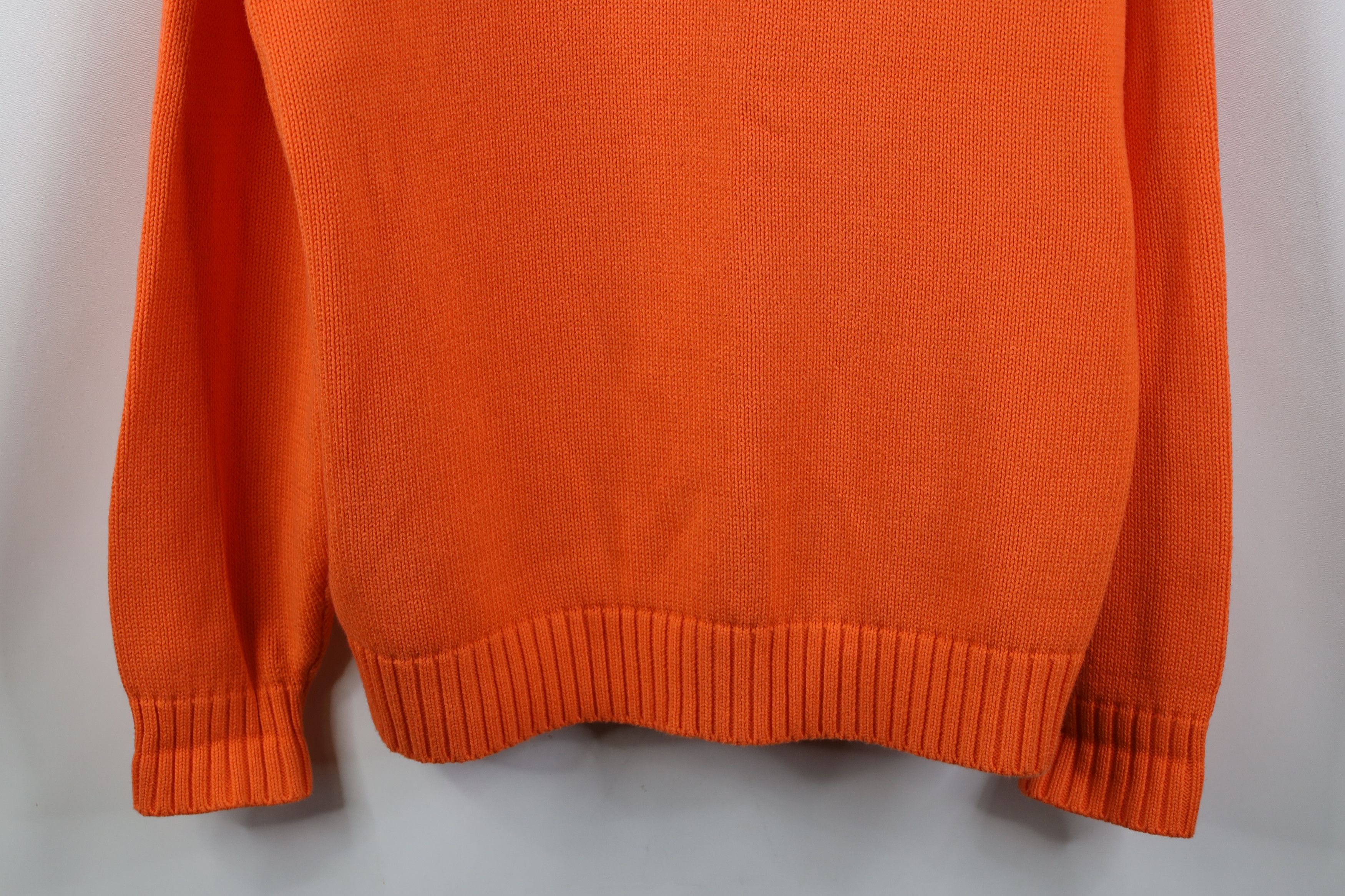 Lands' End Vintage 90s Lands End University of Findlay Golf Sweater Size US L / EU 52-54 / 3 - 3 Thumbnail
