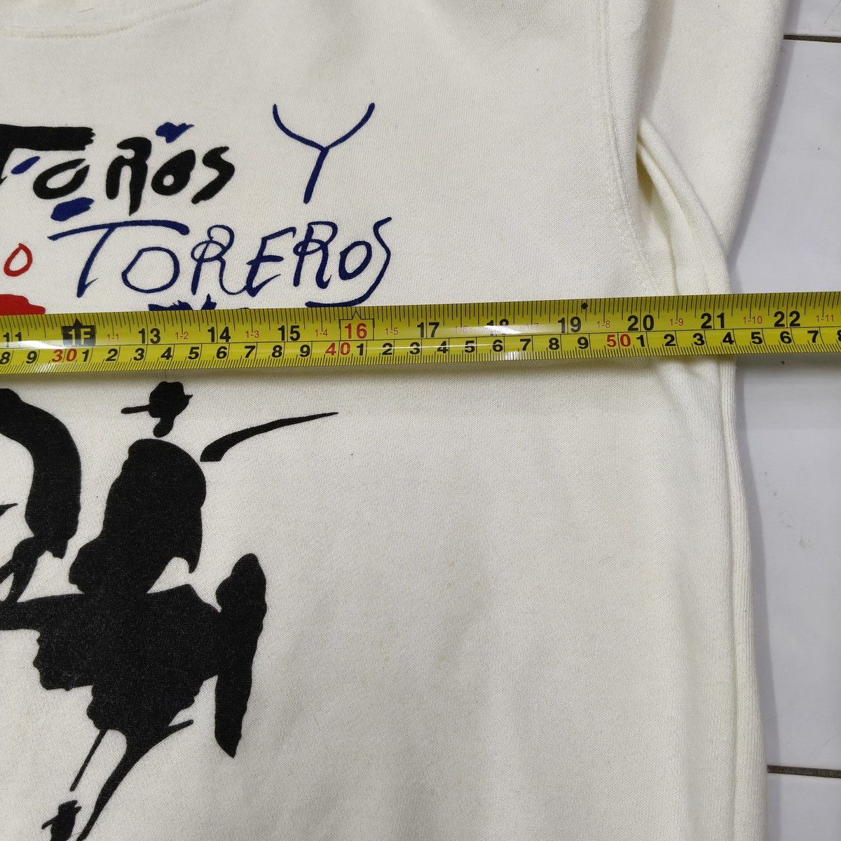 Vintage Vintage 90's Picasso Luis Miguel Dominguín Sweatshirt Size US L / EU 52-54 / 3 - 9 Thumbnail