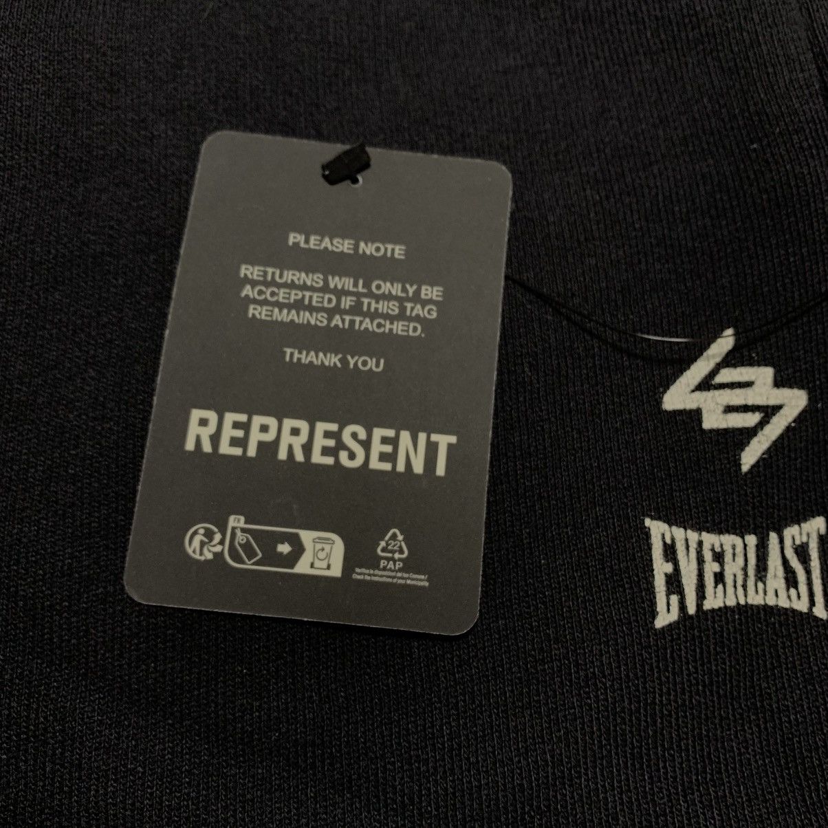 Represent Clo. Represent Small Shorts 247 x Everlast Off Black Shorts Size US 30 / EU 46 - 4 Thumbnail