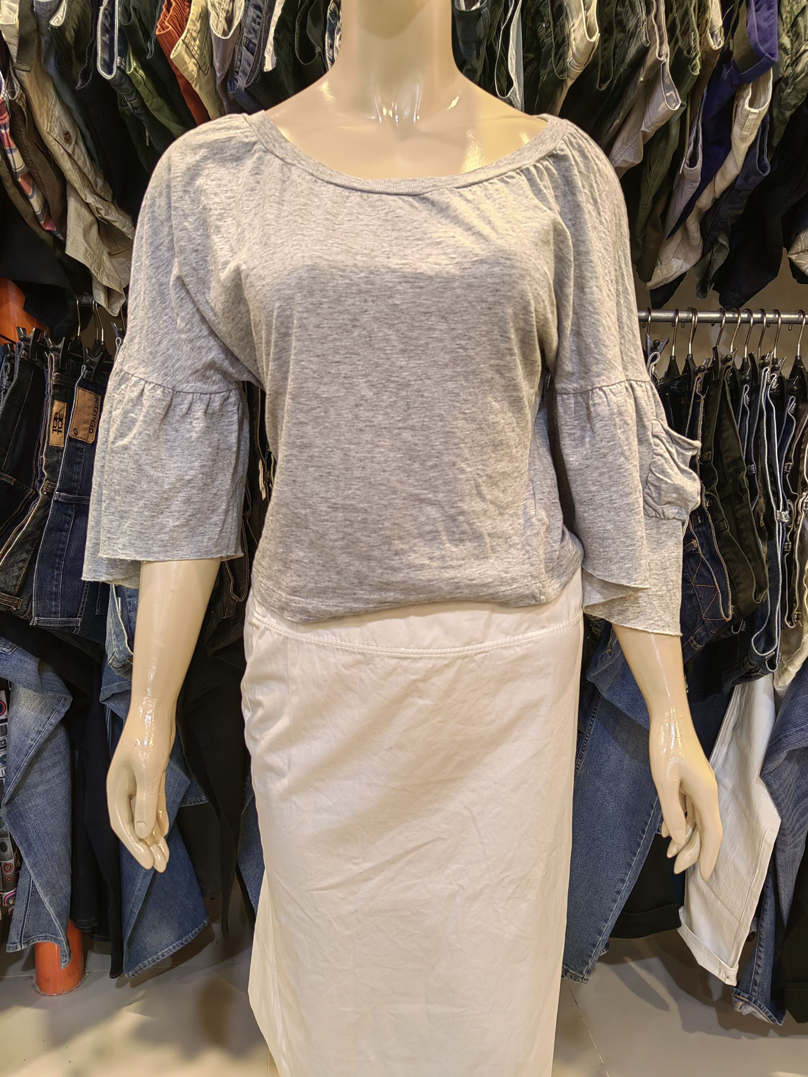 Maison Margiela Vintage MM6 Margiela Crop Top Shirt Size S / US 4 / IT 40 - 1 Thumbnail