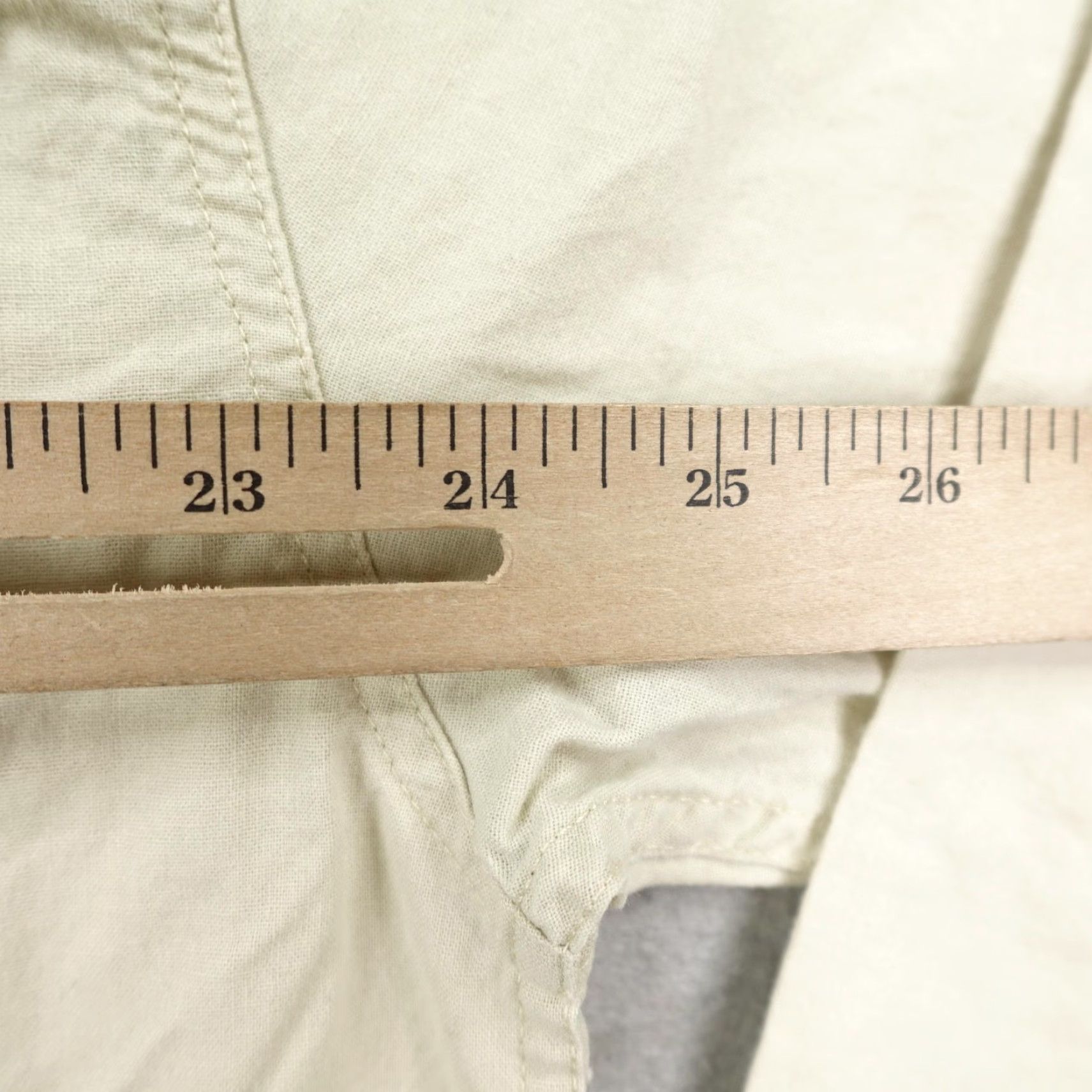 ExOfficio VINTAGE ExOfficio Shirt Mens Large Tan Safari Outdoor Travel Fishing Button-Up Roll Tab Long Sleeve Beige Cotton Pockets 1990s Mens Size US L / EU 52-54 / 3 - 7 Thumbnail