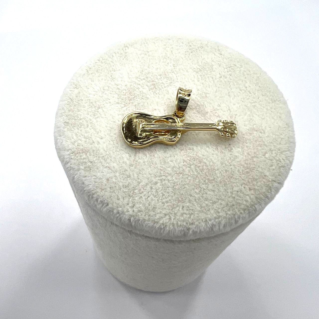 Other 14K Yellow Gold Guitar Pendant – Artistic and Elegant Design Size ONE SIZE - 7 Thumbnail