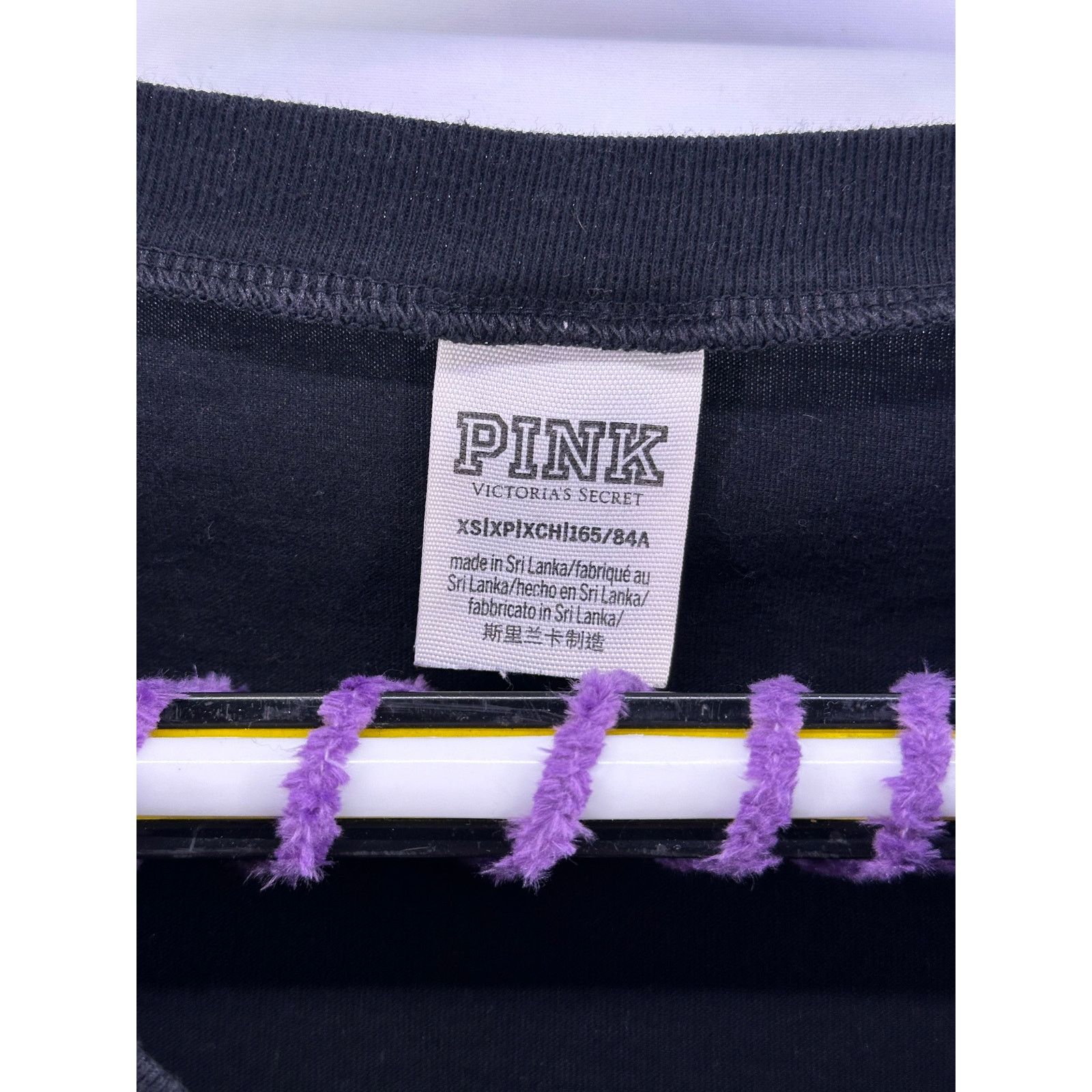 Pink Black and White VS Pink Tshirt Size XS Size XS / US 0-2 / IT 36-38 - 5 Thumbnail