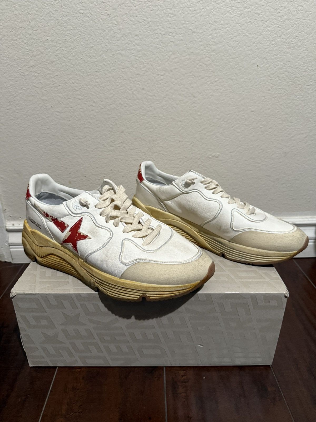 Golden Goose Golden Goose Running Sole Size US 11 / EU 44 - 1 Thumbnail