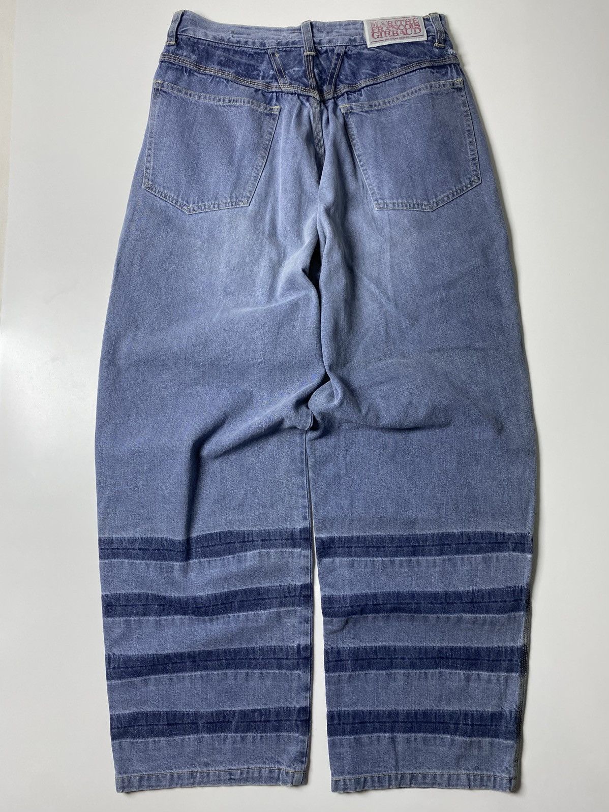 Marithe + Francois Girbaud 80s MARITHÉ + FRAÇOIS GIRBAUD THE STONE WASHED BAGGY PANTS Size US 30 / EU 46 - 4 Thumbnail